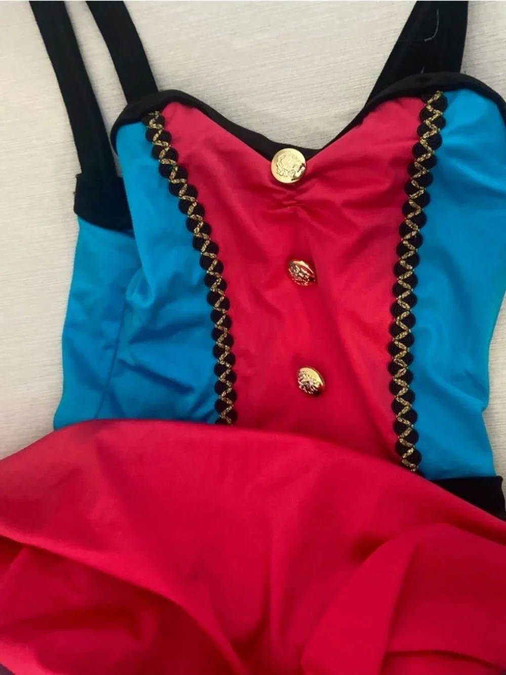 GENUINE Weissman Can Can Dance Costume 10994 SIZE XL CHILD